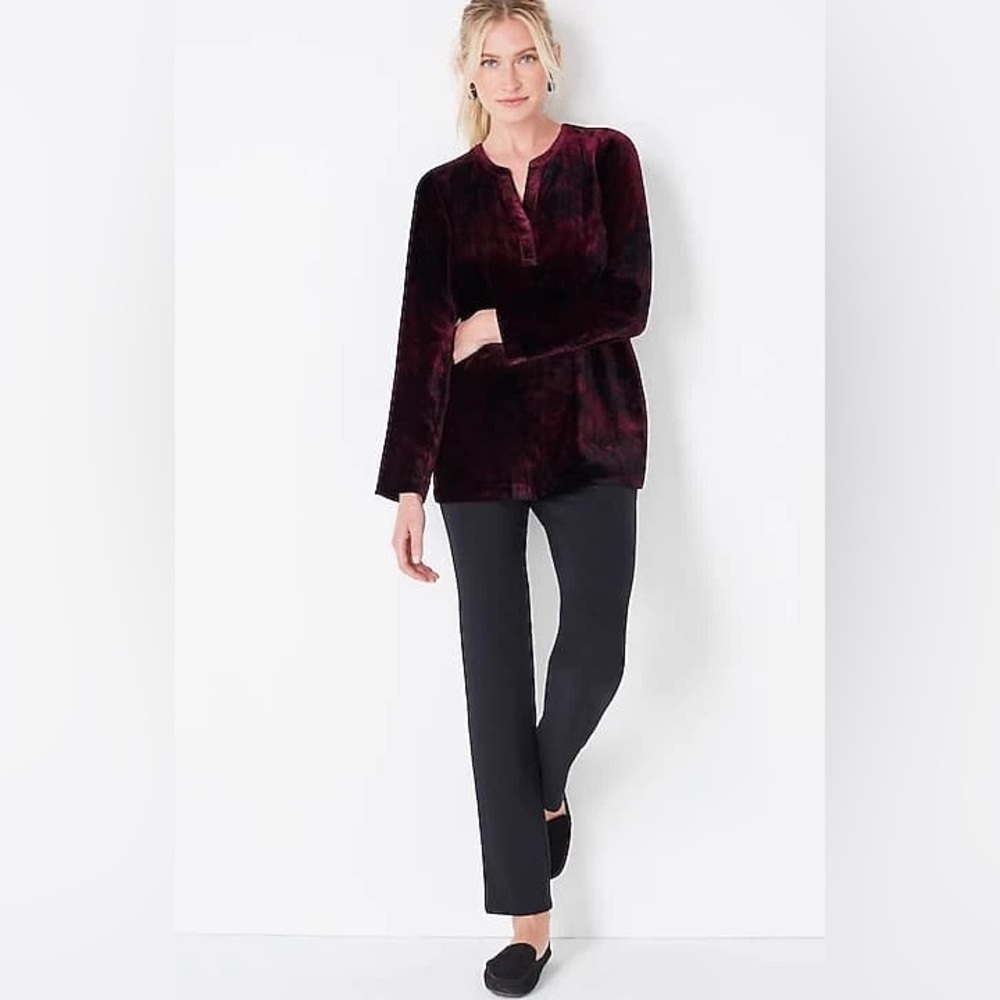 J. Jill | Pure Jill Tie-Dyed Velvet Top